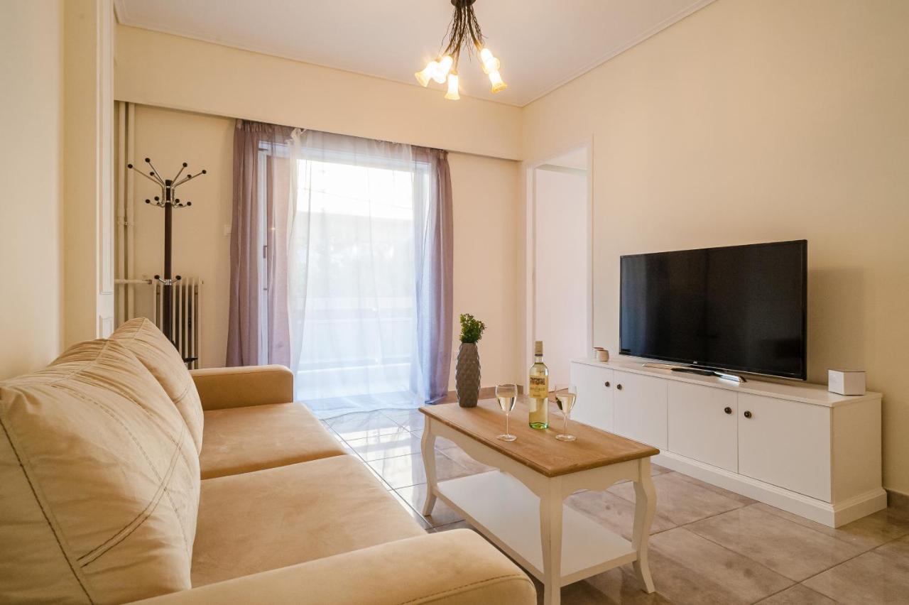 Galaxy Home Charming Apartment In Alimos Афины Экстерьер фото